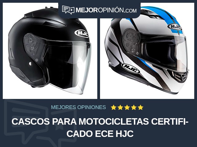 Cascos para motocicletas Certificado ECE HJC