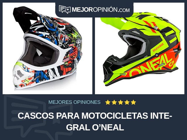 Cascos para motocicletas Integral O'Neal