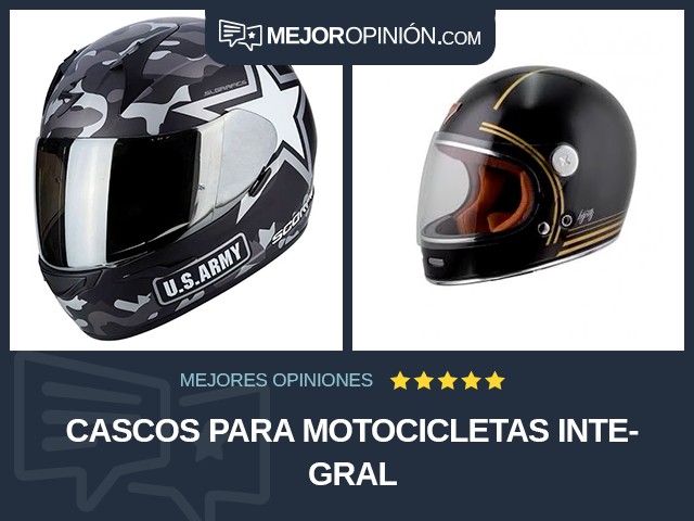 Cascos para motocicletas Integral