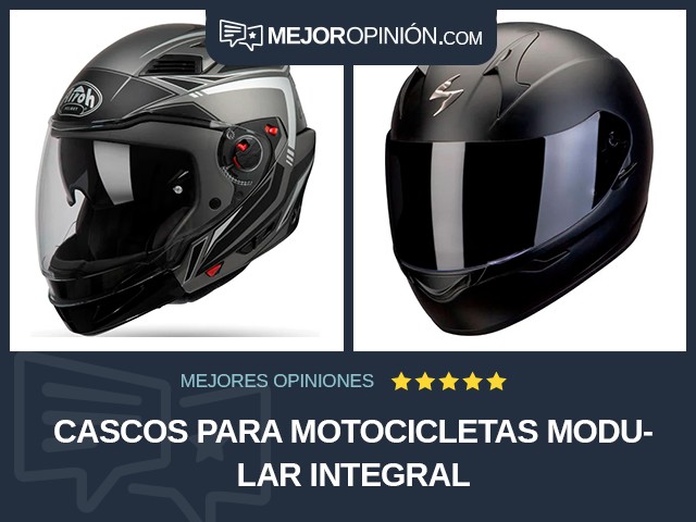 Cascos para motocicletas Modular Integral