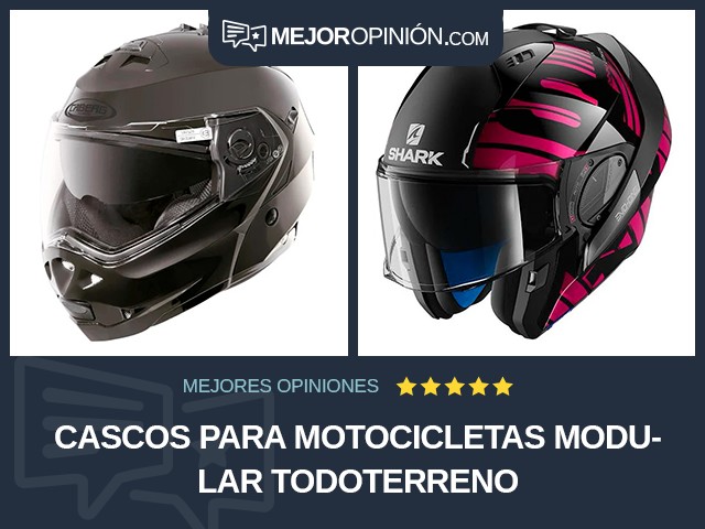 Cascos para motocicletas Modular Todoterreno