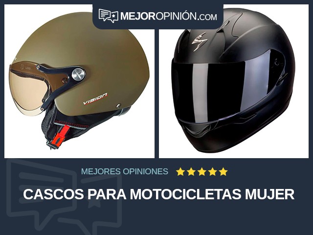 Cascos para motocicletas Mujer