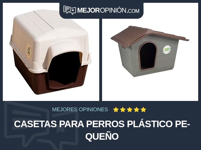 Casetas para perros Plástico Pequeño