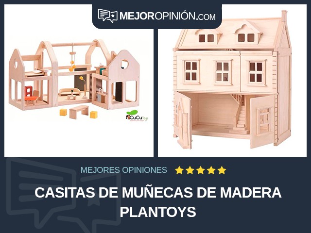 Casitas de muñecas De madera PlanToys