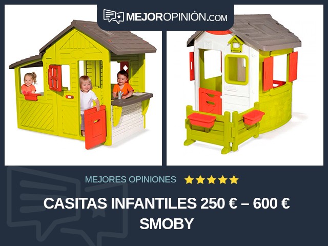 Casitas infantiles 250 € – 600 € Smoby