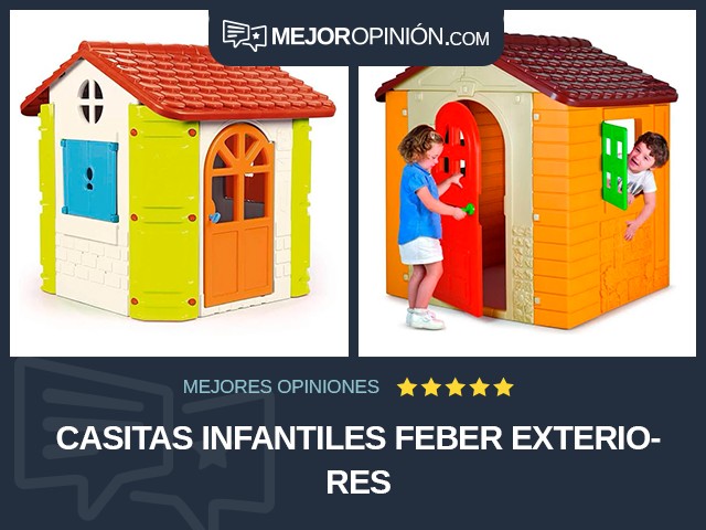 Casitas infantiles Feber Exteriores