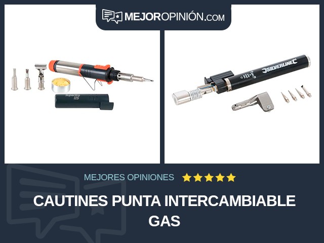 Cautines Punta intercambiable Gas