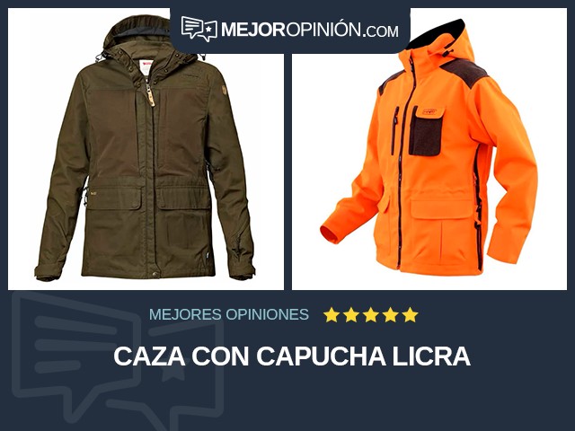 Caza Con capucha Licra