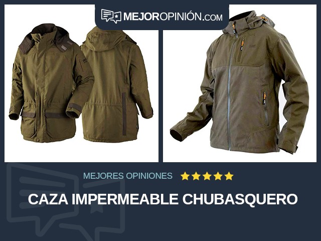 Caza Impermeable Chubasquero