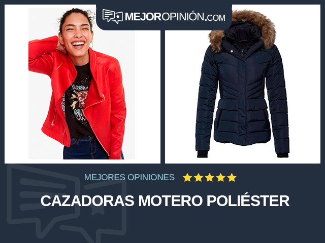 Cazadoras Motero Poliéster