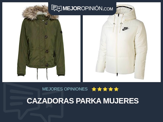 Cazadoras Parka Mujeres