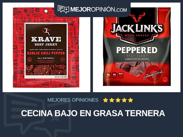 Cecina Bajo en grasa Ternera