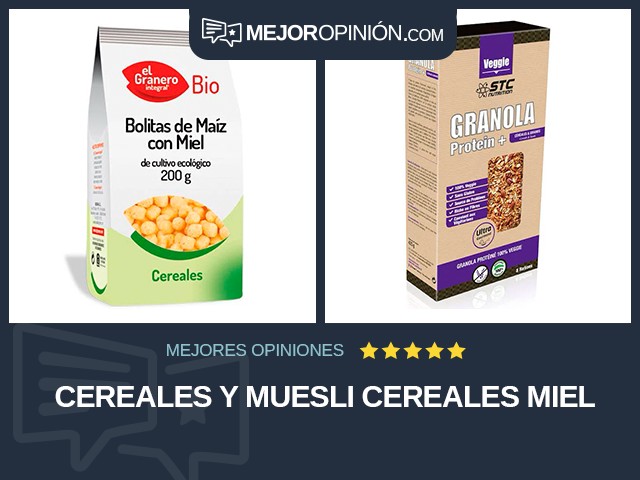 Cereales y muesli Cereales Miel