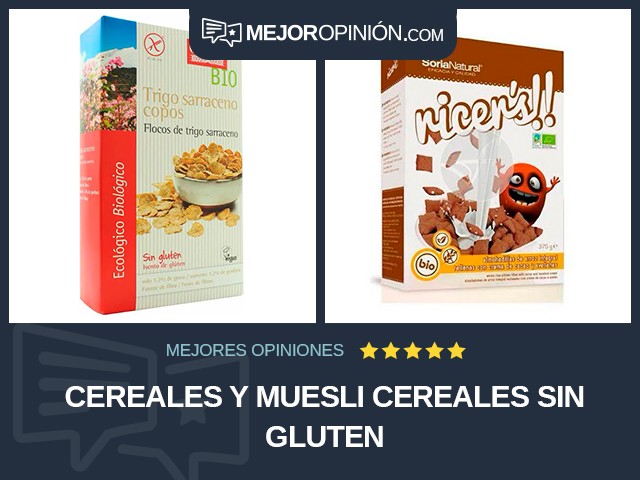 Cereales y muesli Cereales Sin gluten