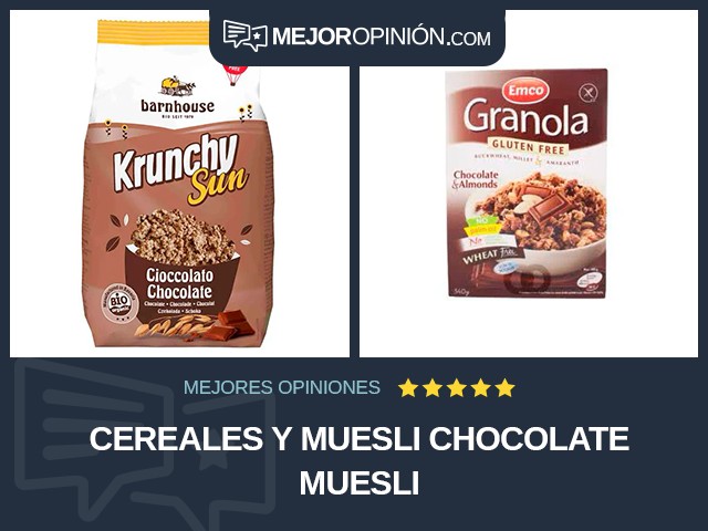 Cereales y muesli Chocolate Muesli