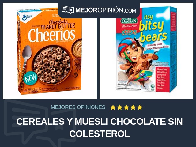 Cereales y muesli Chocolate Sin colesterol