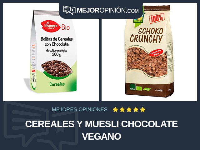 Cereales y muesli Chocolate Vegano