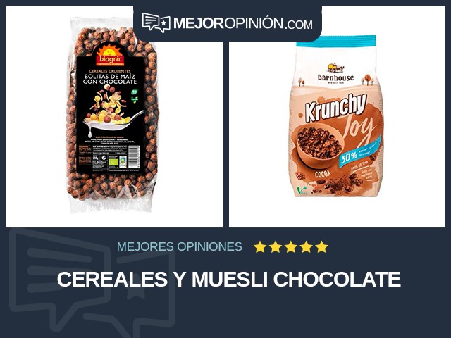 Cereales y muesli Chocolate