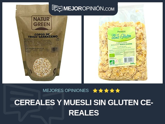 Cereales y muesli Sin gluten Cereales