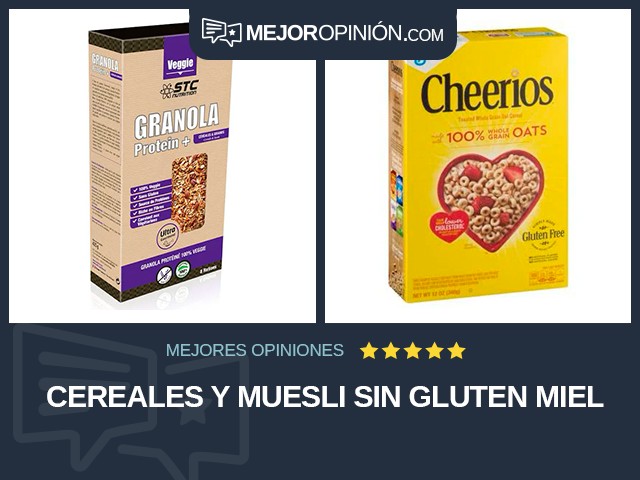 Cereales y muesli Sin gluten Miel