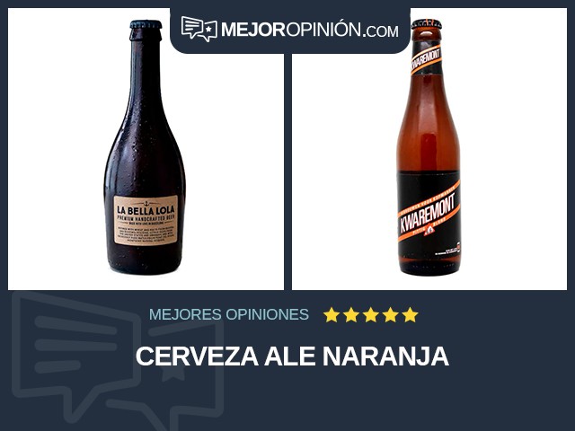 Cerveza Ale Naranja