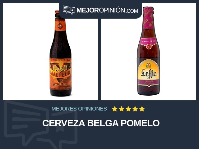 Cerveza Belga Pomelo