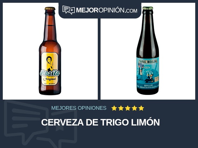 Cerveza De trigo Limón