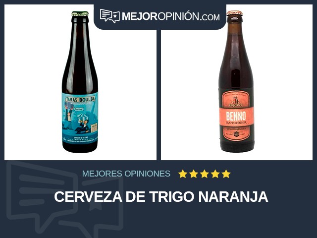 Cerveza De trigo Naranja