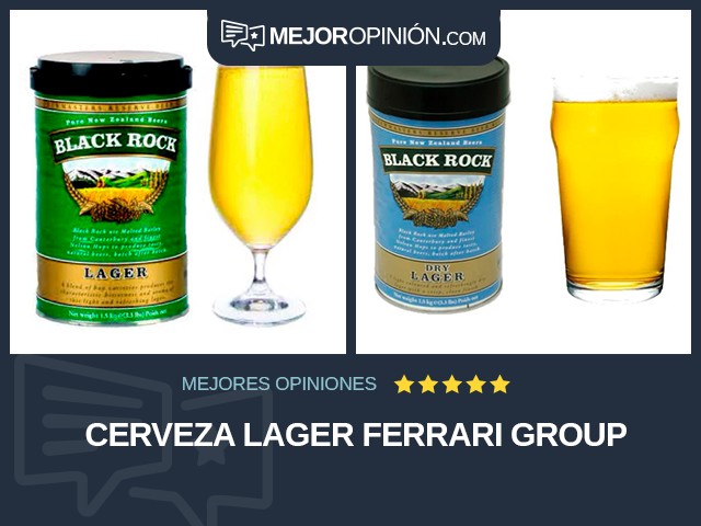 Cerveza Lager Ferrari Group