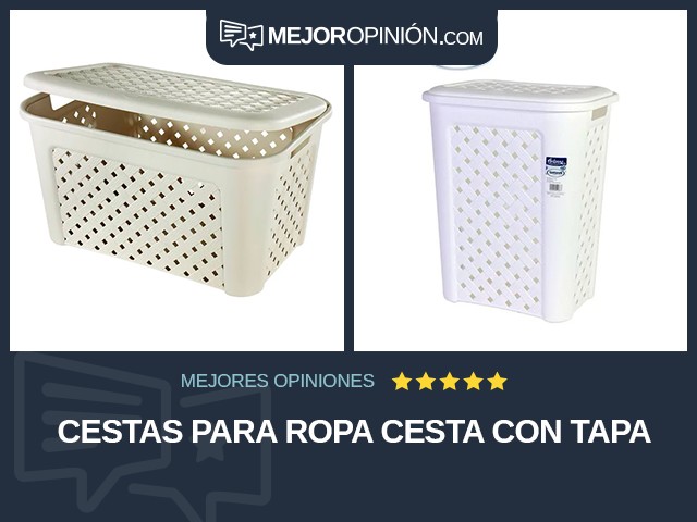 Cestas para ropa Cesta Con tapa