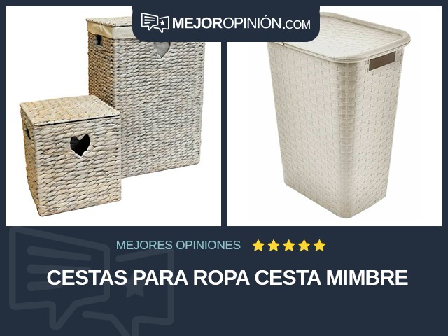 Cestas para ropa Cesta Mimbre