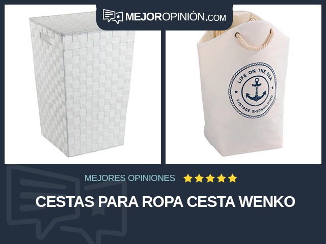 Cestas para ropa Cesta WENKO