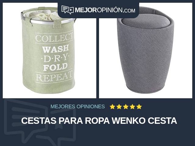 Cestas para ropa WENKO Cesta