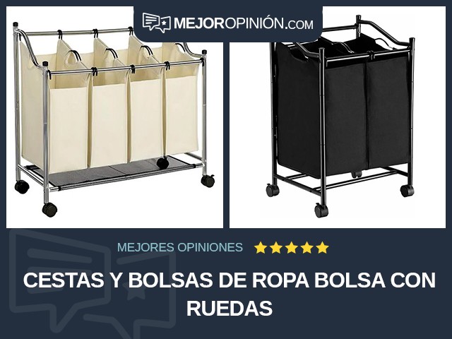 Cestas y bolsas de ropa Bolsa Con ruedas