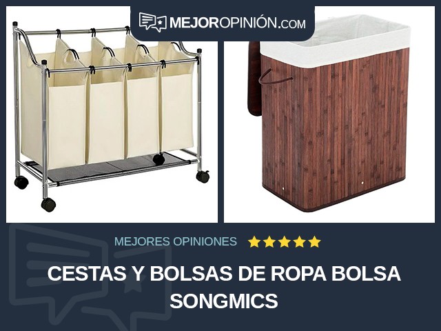 Cestas y bolsas de ropa Bolsa Songmics