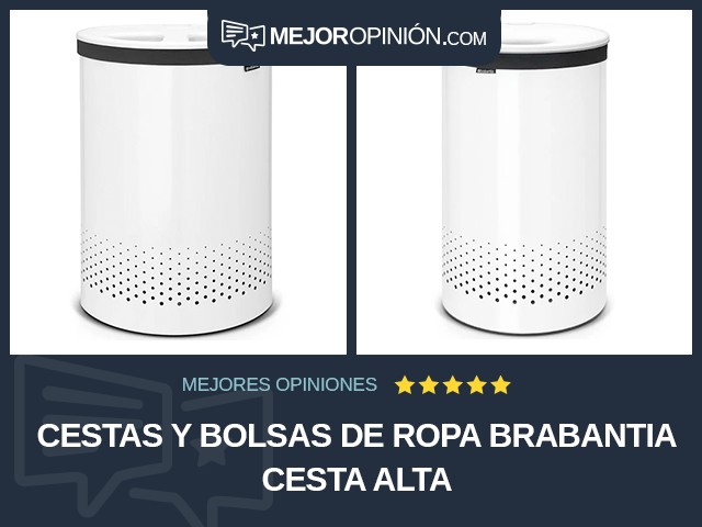 Cestas y bolsas de ropa Brabantia Cesta alta