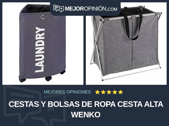 Cestas y bolsas de ropa Cesta alta WENKO