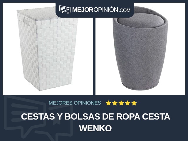 Cestas y bolsas de ropa Cesta WENKO