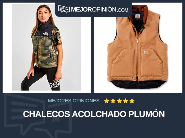 Chalecos Acolchado Plumón