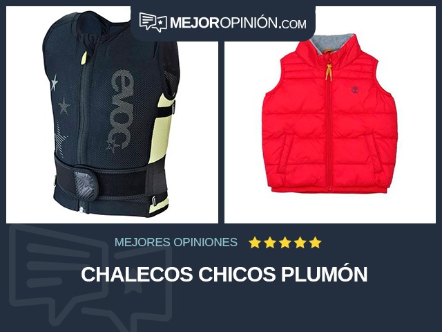 Chalecos Chicos Plumón