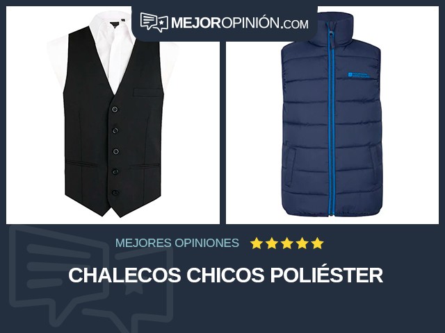 Chalecos Chicos Poliéster