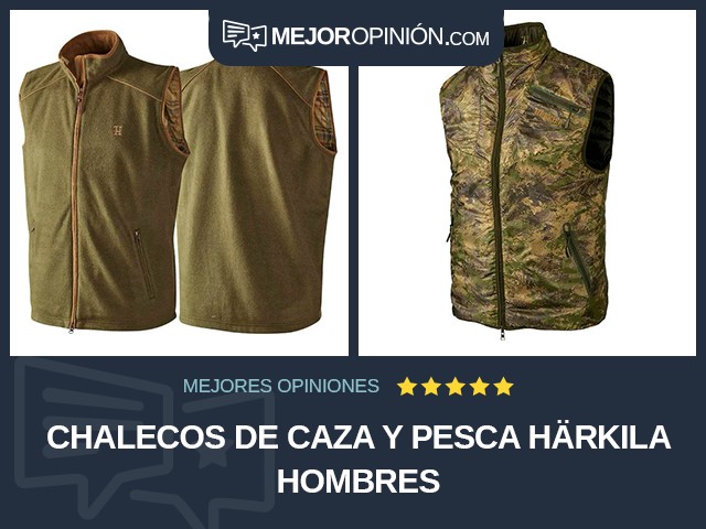 Chalecos de caza y pesca Härkila Hombres