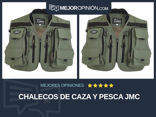 Chalecos de caza y pesca JMC