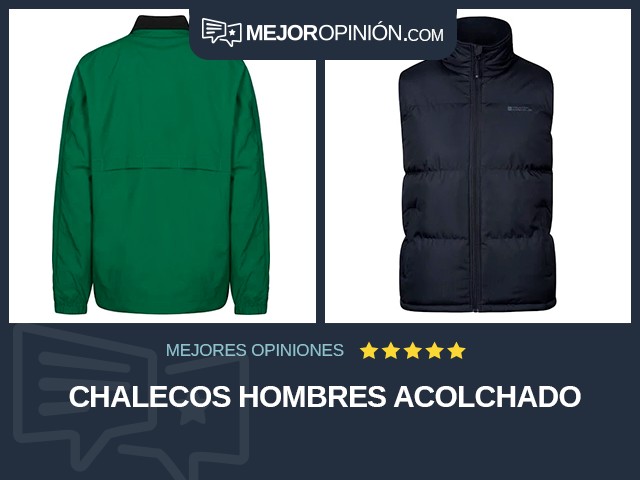 Chalecos Hombres Acolchado