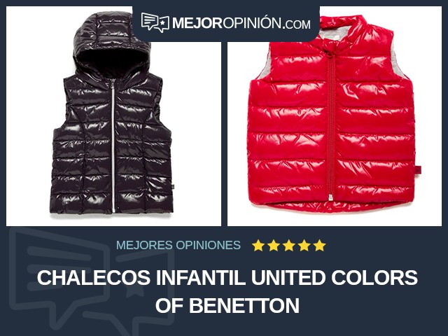 Chalecos Infantil United Colors of Benetton