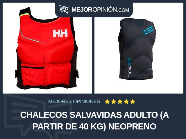 Chalecos salvavidas Adulto (a partir de 40 kg) Neopreno