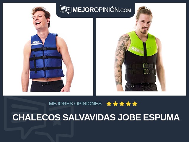 Chalecos salvavidas Jobe Espuma