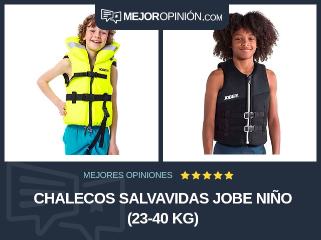 Chalecos salvavidas Jobe Niño (23-40 kg)