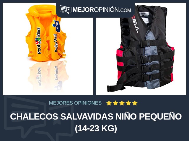 Chalecos salvavidas Niño pequeño (14-23 kg)