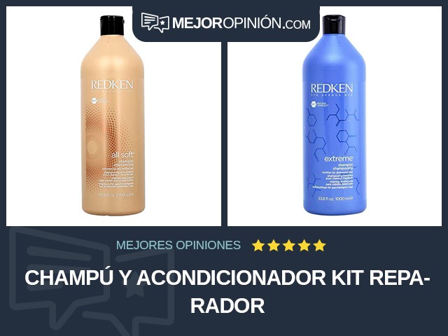 Champú y acondicionador Kit Reparador